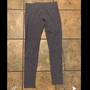 Gray leggings